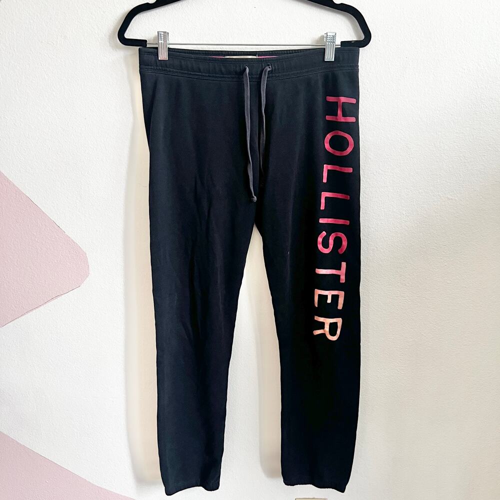 Hollister Navy Sweatpants, Y2K Preppy Athleisure Casual Streetwear Small